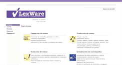 Desktop Screenshot of lexware.es